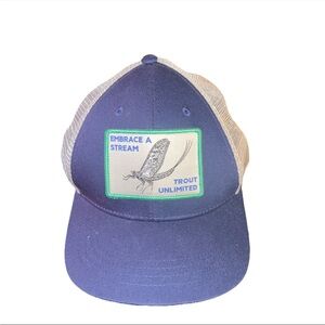 Trout Unlimited Embrace A Stream Trucker Snapback Hat